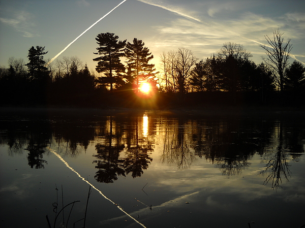 X Marks the Spot Sunrise Reflection by Kent Lorentzen X Marks the Spot Sunrise Reflection by Kent Lorentzen